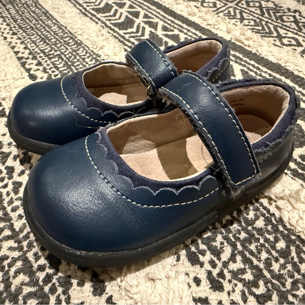 See Kai Run Navy Dress Shoes for Kids